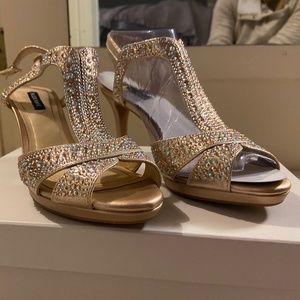High heel shoes